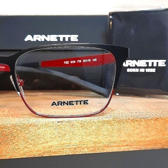 Arnette Other - 3 PC BUNDLE, prescription-ready eyeglass frame + case/cloth NEW glasses, Metal